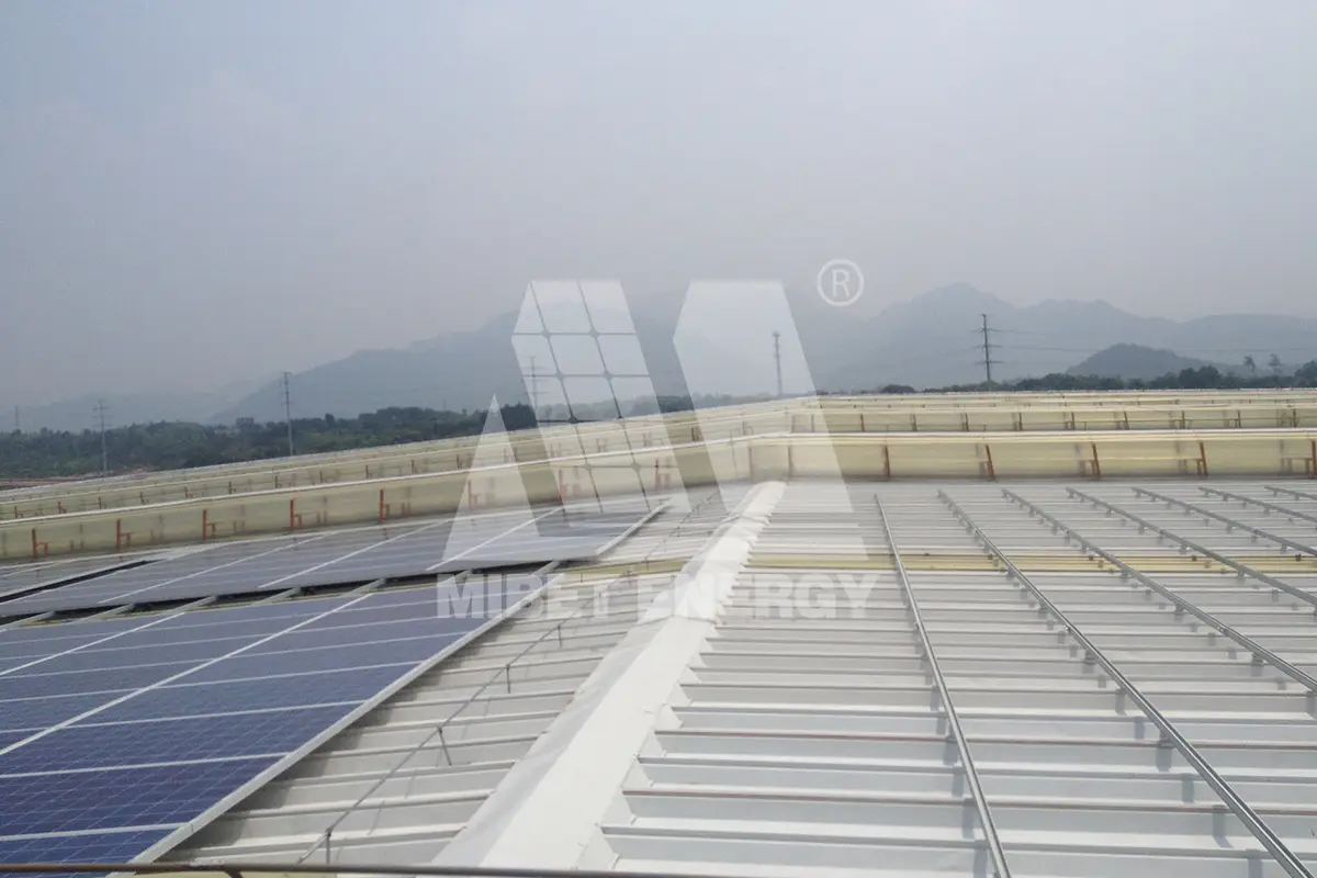 5.99 MW Metal Roof Solar Power in Zhejiang, China