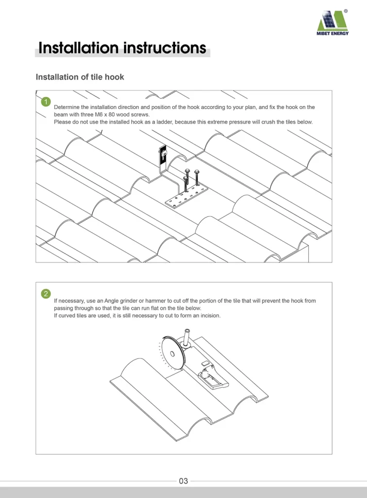 Solar Hook Installation Guide - 5