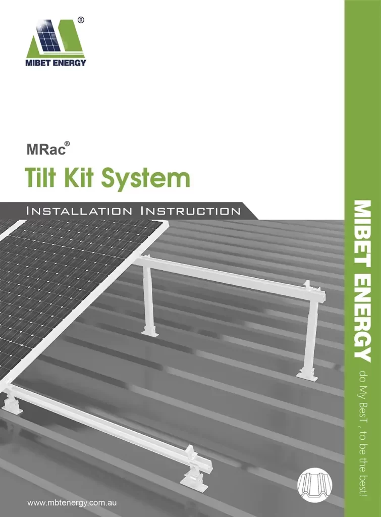 Tilt kit Installation guide 1