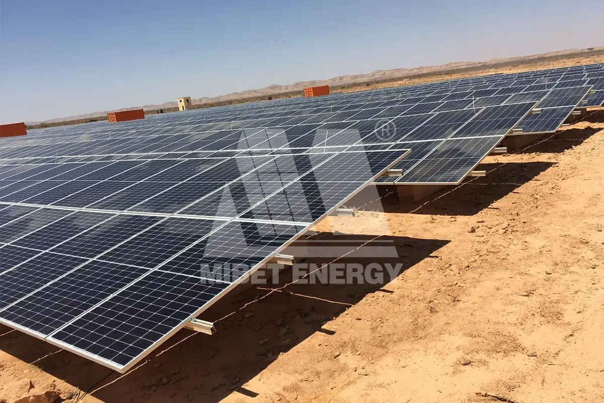 1.39 MW Ground-mounted Solar Power in South Africa