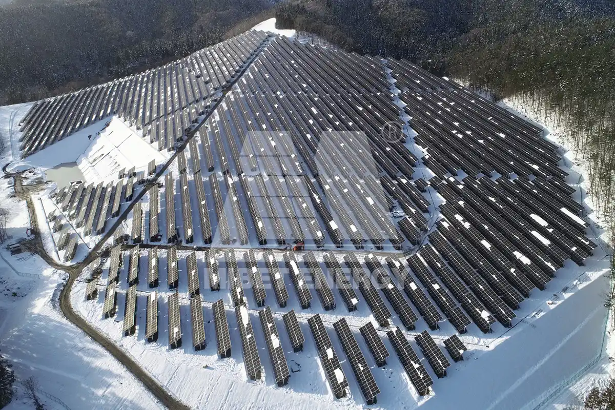 11 MW Ground-mounted Solar Power in Aomori, Japan