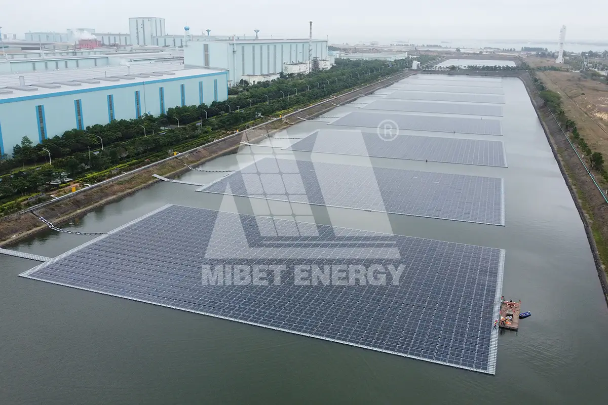 16 MW Floating Solar Power in Zhanjiang, China