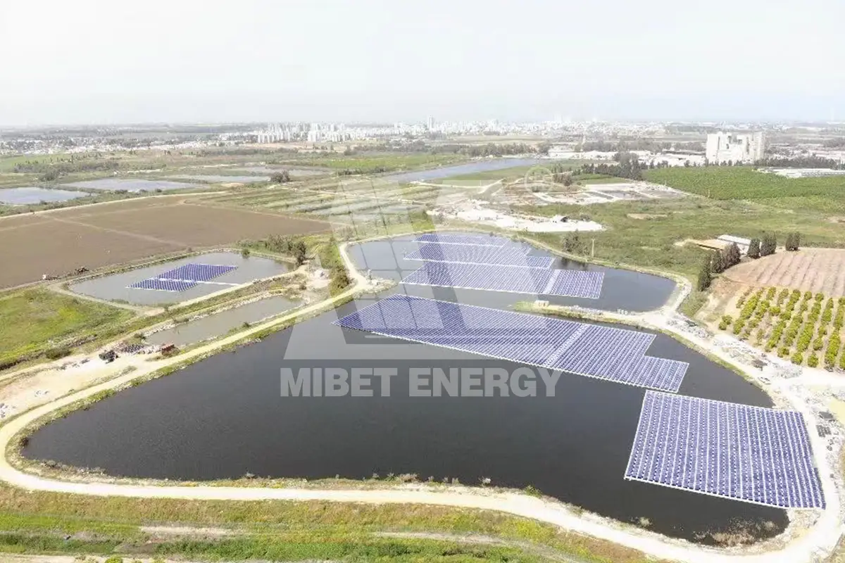 20 MW Floating Solar Power in Israel