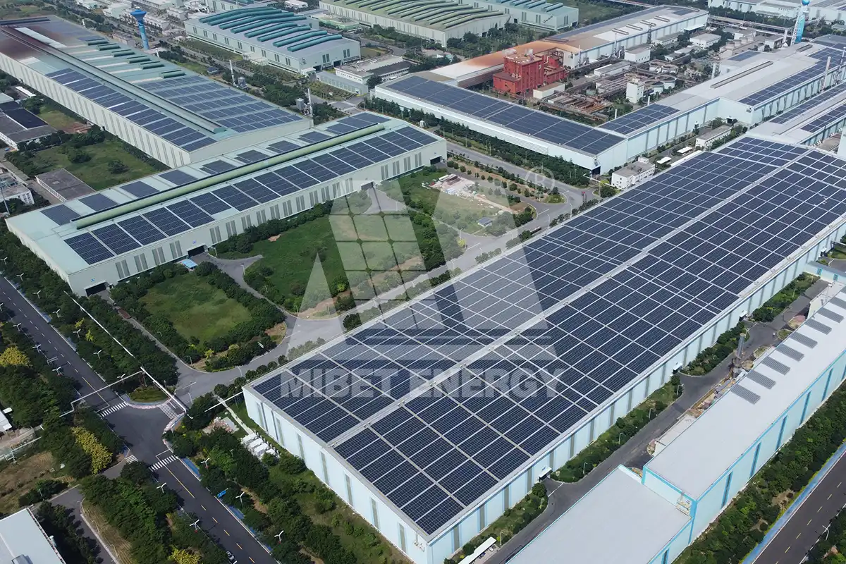 30 MW Metal Roof Solar Power in Zhanjiang, China