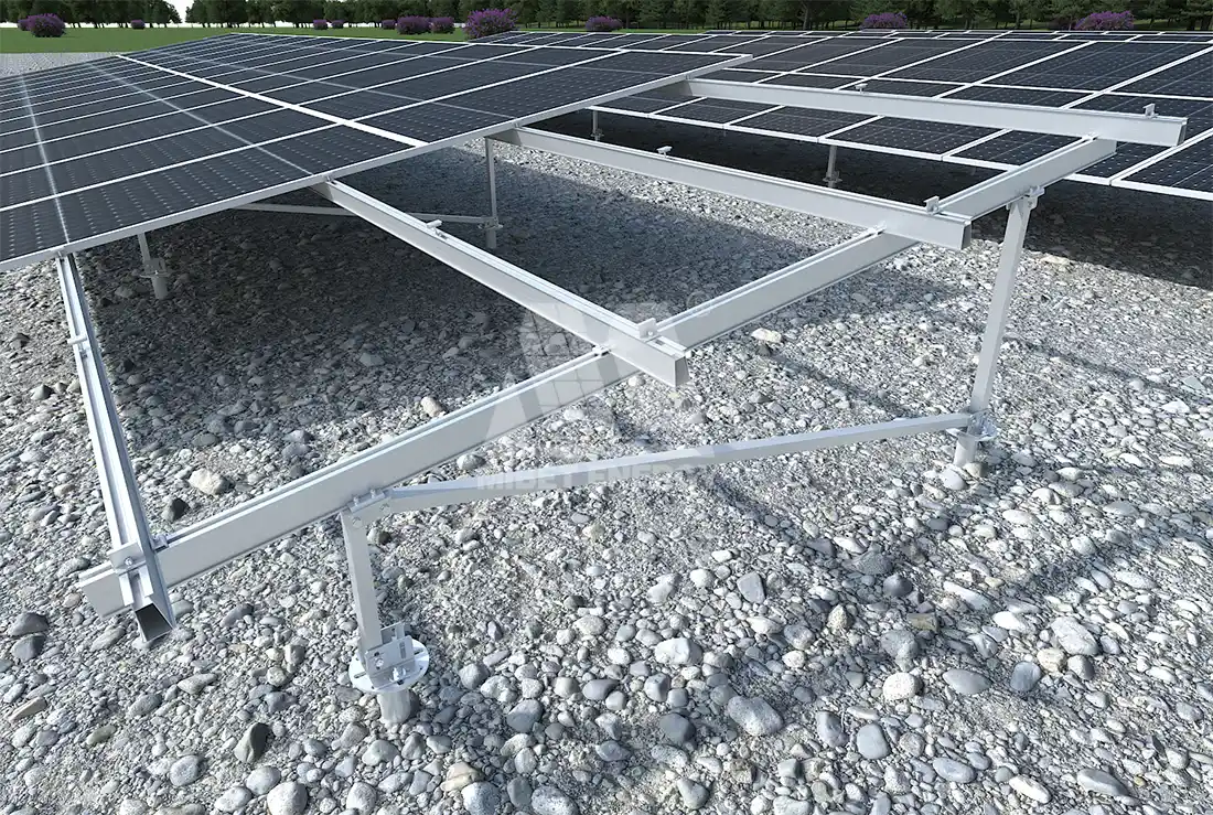 Ground Solar Structure Details GT4