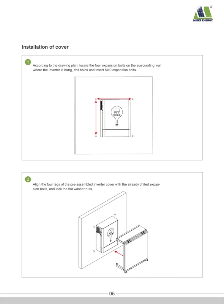 Inverter Cover Installation Guide - 7