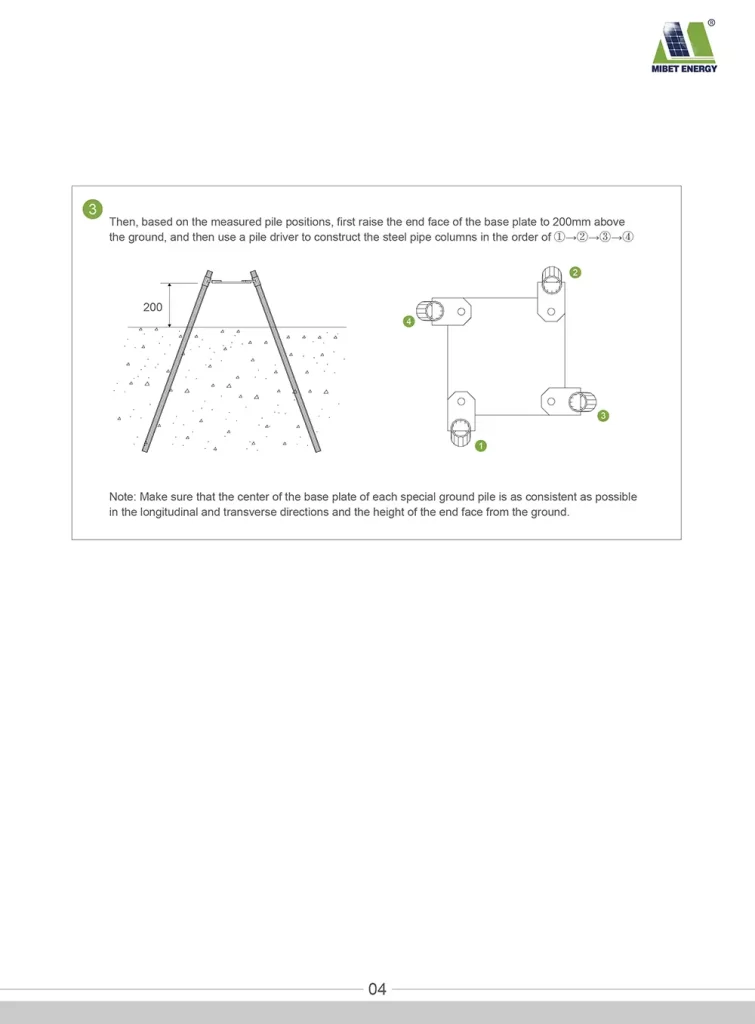 Ground Pile Installation Guide