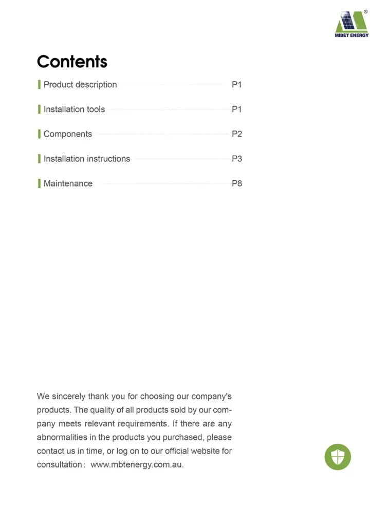 Kliplock Support Installation Guide