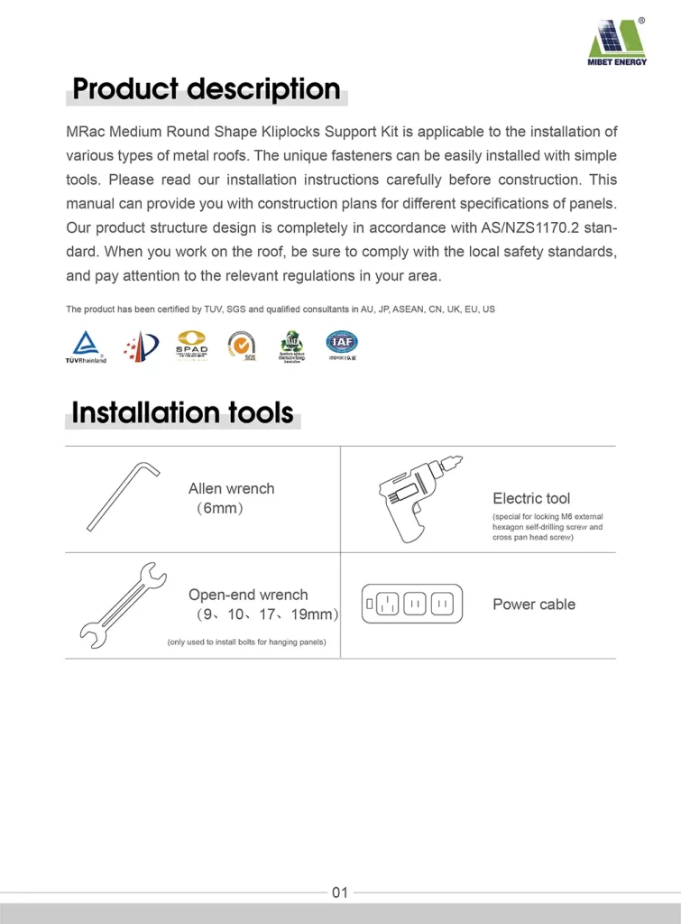 Kliplock Support Installation Guide-3