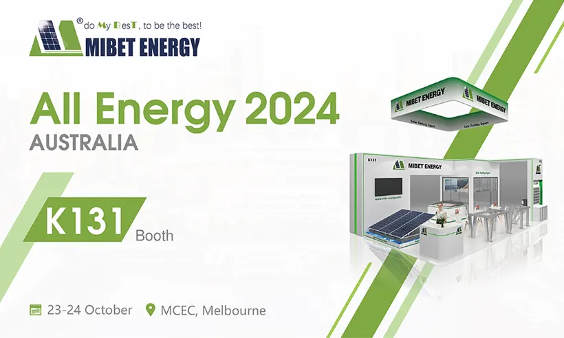 Mibet Showcases Solar Mounting at All-Energy Australia 2024